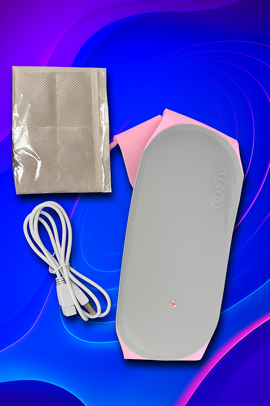 🔥 CINTURON TERMICO ORIGINAL PRO 🔥ALIVIO INMEDIATO PARA CÓLICOS MENSTRUALES ❤️