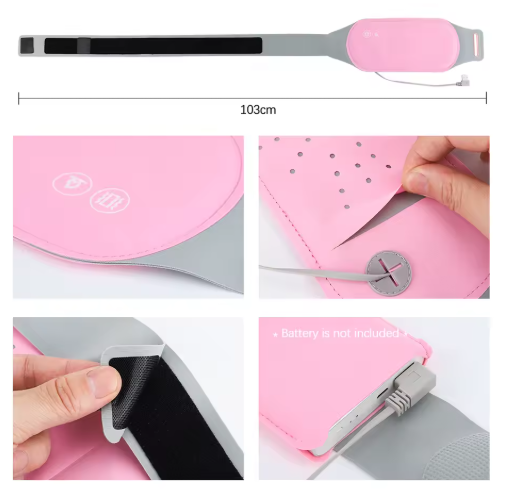 🔥 CINTURON TERMICO ORIGINAL PRO 🔥ALIVIO INMEDIATO PARA CÓLICOS MENSTRUALES ❤️