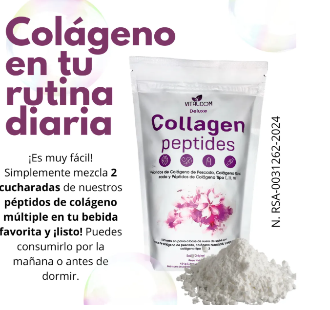 💖 Colágeno I, II,II la fórmula completa que sí funciona